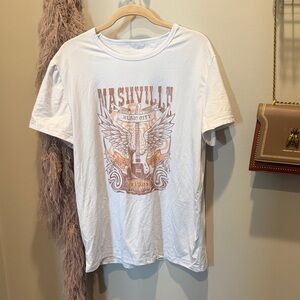 White Graphic T-Shirt